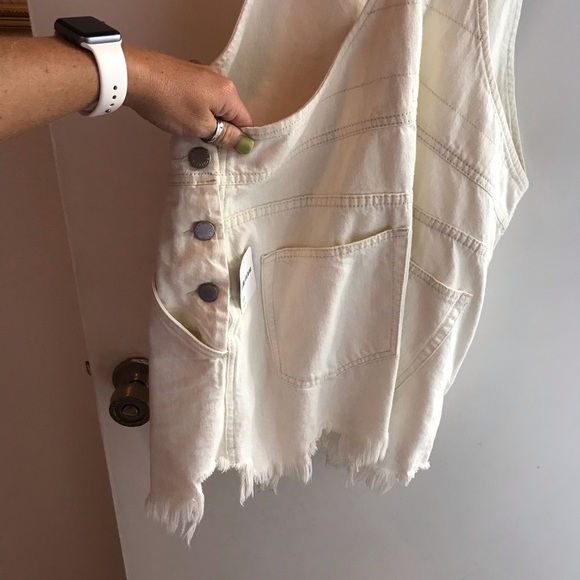 Free people overall skirt- NEW with tags - Picture 5 of 5
